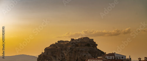 Atardecer en Gúdar durante el eclipse de agosto 2026