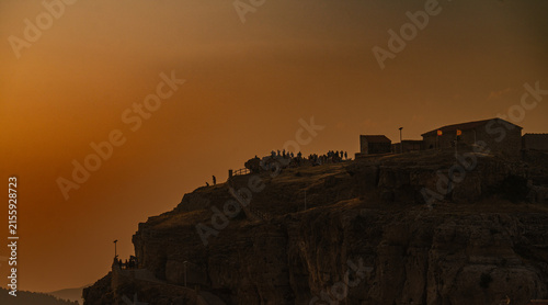 Atardecer en Gúdar durante el eclipse de agosto 2026