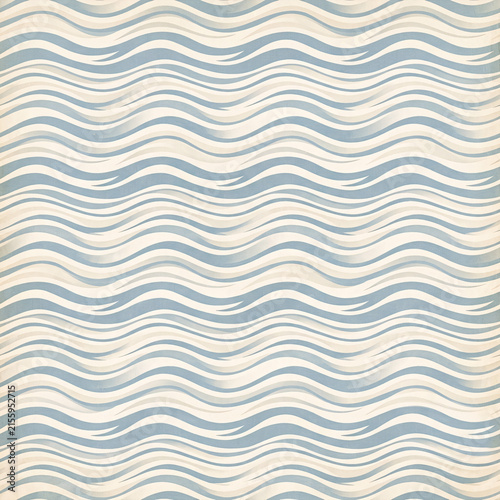 Retro Seamless Backgrounds Baby Boy Scrapbook Paper Vintage Blue and Cream Decorative Pattern
