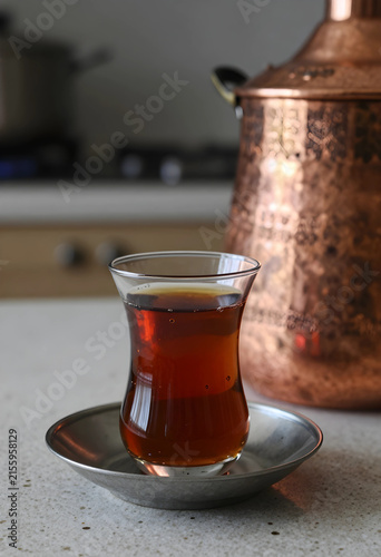 Traditional turkish black t...