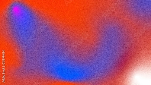 Dynamic, abstract composition featuring energetic splashes of bright orange, deep blue, and violet creating a dramatic and fluid visual effect for concept art.