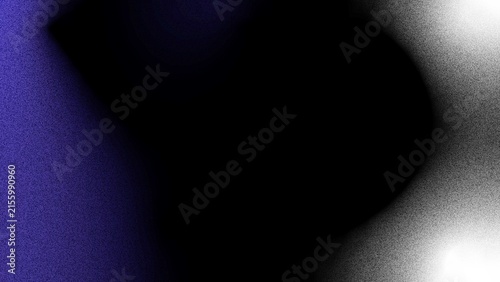 Abstract gradient shape transitions with a dark center and violet, white, and black gradients, creating a dynamic visual effect.