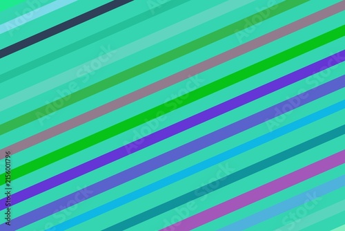 Obraz na plátně Colorful striped pattern with vibrant lines on fabric