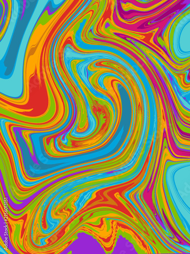 Abstract watercolor texture background liquid splash psych psychedelic full colors marbeltone