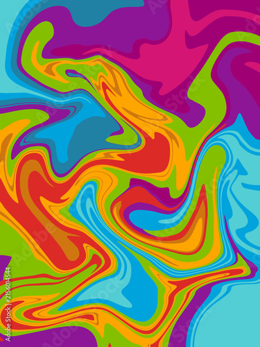Abstract watercolor texture background liquid splash psych psychedelic full colors marbeltone