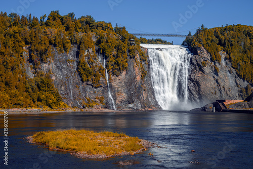 Montmorency Falls in Quebec, Canada