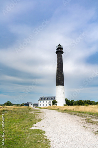 Sõrve Lighthouse on Sõrve Peninsula, Saaremaa, Estonia