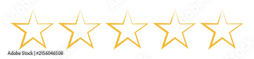 abstract five star design