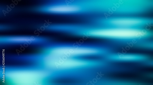 Photography Abstract blue gradient background with horizontal lines and blurred light effect