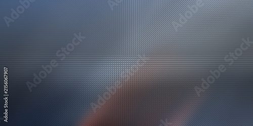 Abstract 3d pyramid texture with blue and orange light