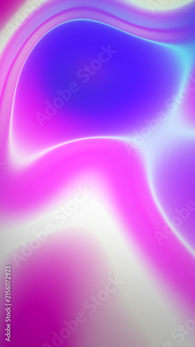 Abstract Pink Purple Gradient Phone Wallpaper with Glowing Curves