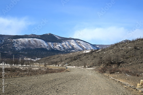 Route 25N‑401 “Togot — Kurma” in the Olkhonsky District of the Irkutsk Region.