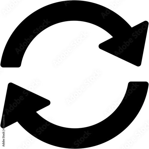 Sync Icon - Vector Graphic Design