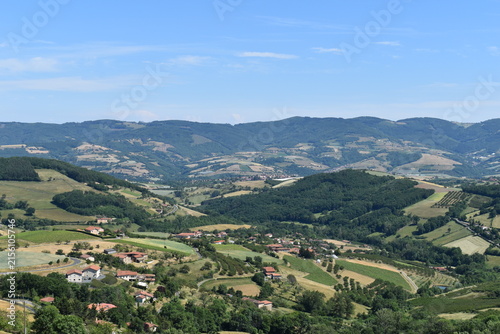 Obraz na płótnie Village et campagne autour de LYON