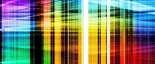 abstract background illustration with colorful gradient