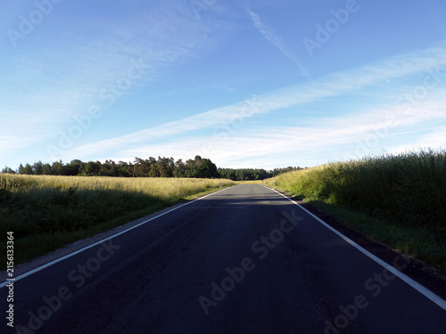Landstraße zwischen Steppach und Unterneuses ST2263