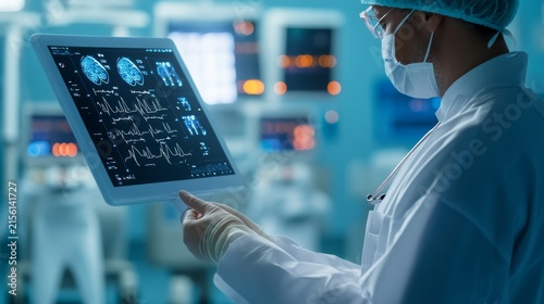 Powered Healthcare Analytics Improving Hospital Resource Alternate Connected Device Perspective, advanced medical technology, AI diagnostic innovation, connected digital healthcare