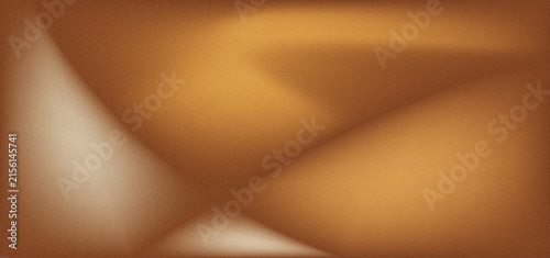 Warm amber folded abstract gradient background with soft texture for luxury branding, webpage header, banner or digital wallpaper design