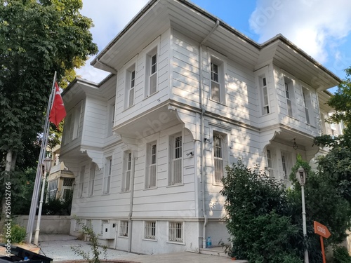 Fotografie Historic Tevhide Hanim Mansion in Caddebostan, Istanbul, a 20th-century Ottoman