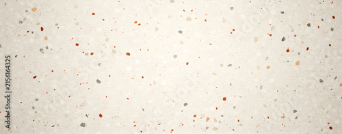 Seamless Terrazzo Pattern Background with Natural Stone Fragments and Neutral Tones for Abstract Design