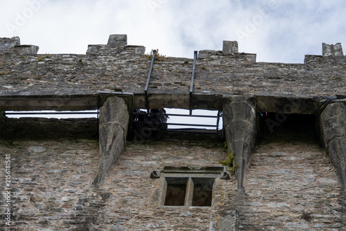 Quadro su tela Blarney Castle Stone Wall and Battlements