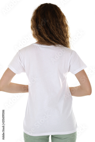 Canvas Print Fashion photoshoot in a studio with a white background for e-commerce