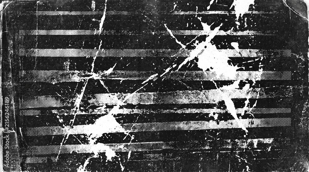 Fototapeta premium Abstract shattered glass texture with dramatic cracks and splinters on dark background
