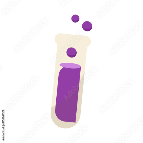 фотографія Illustration of Laboratory Test Tube