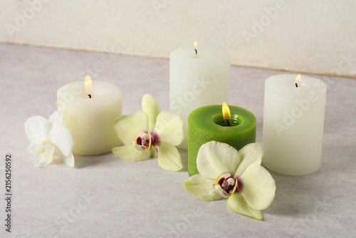Spa relaxation with burning...