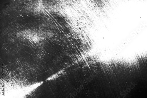 Bild auf Leinwand Old vignette with scratches