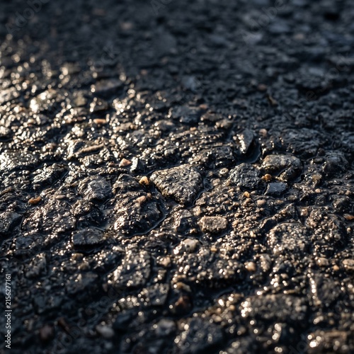 asphalt with visible grain
