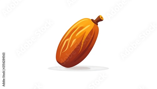 Fresh ripe orange fruit on white background.