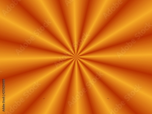 Abstract Orange and red Golden Sunburst Radiant Light Background
