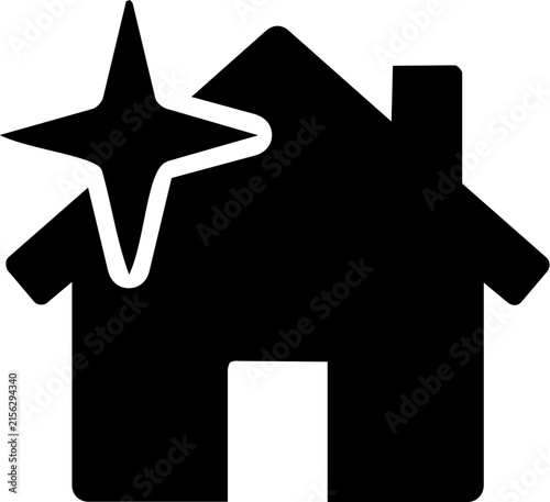 Clean house icon