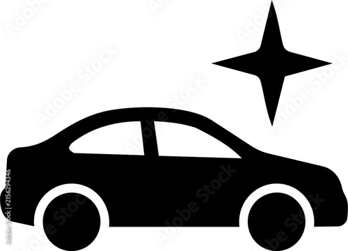 Car wash service icon