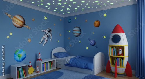 Modern Kids' Room Interior