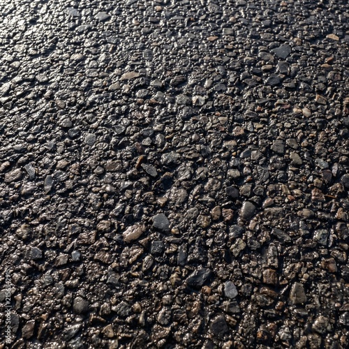asphalt with visible grain
