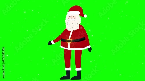 santa claus dancing vedio