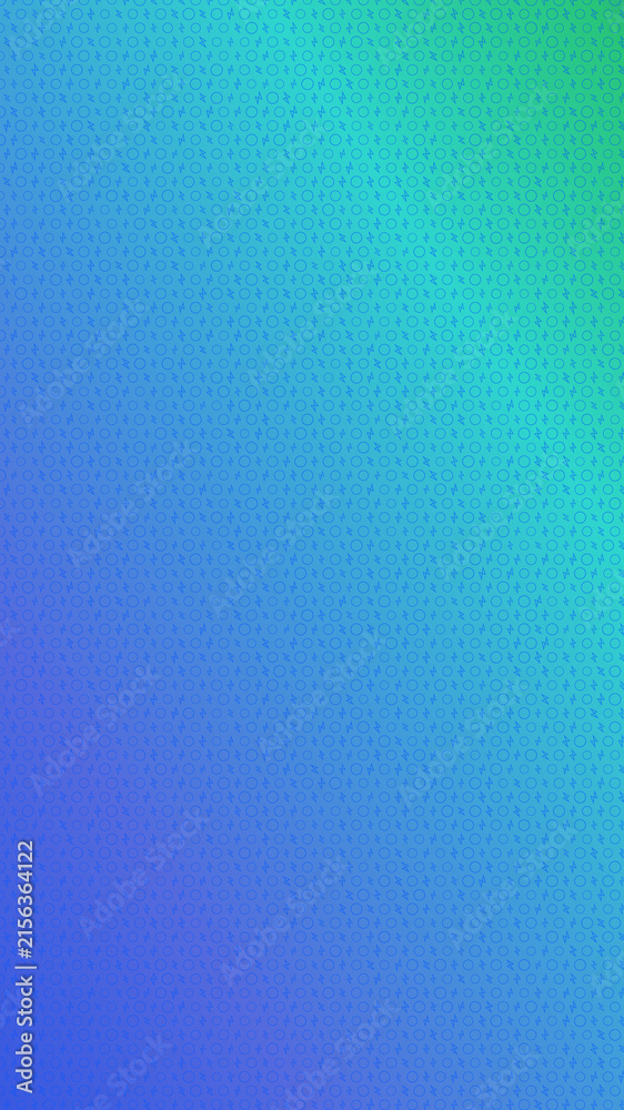 Naklejka premium Dynamic vertical gradient background transitioning from blue to green with subtle geometric pattern