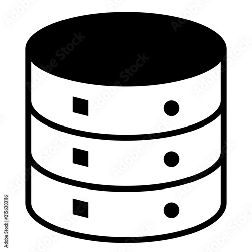 Data Server Solid Icon