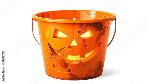 Glass mug filled with amber beer on white.
