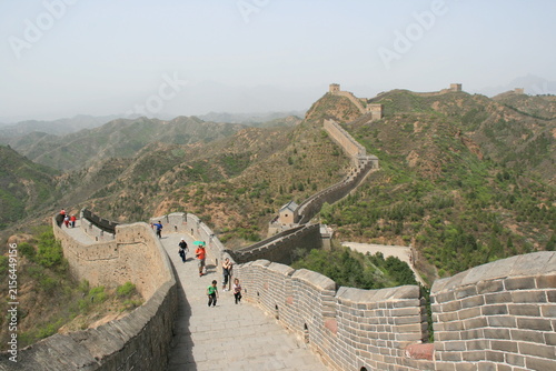 Fotografía the great wall of china at jinshanling in china