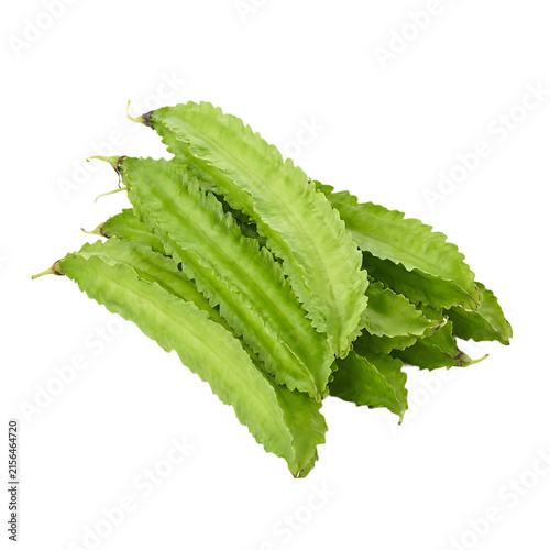 Fresh Green Winged Beans Isolated On Transparent Background