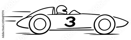 Number three icon on a classic black car badge emblem vector illustration