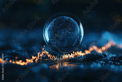Fragile AI Bubble Balancing Market