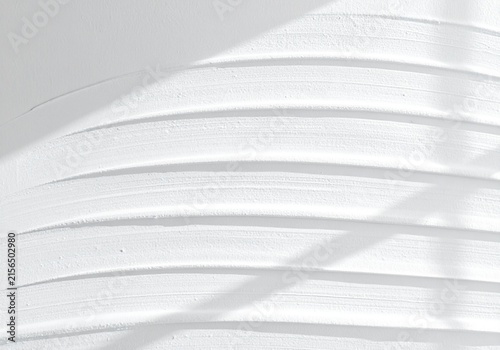 Textured White Plaster Wall Background