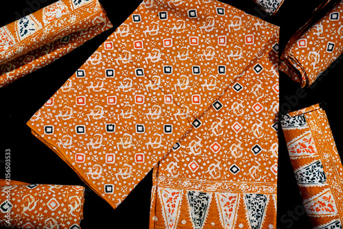 Cuadro en lienzo traditional indonesian fabric