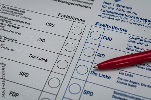Landtagswahl in Sachsen Anhalt am 06.09.2026