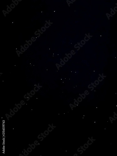 Konstfotografi Clear dark night sky filled with countless twinkling stars and distant constellations