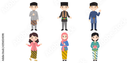 Traditional Cultural Attire Illustration
